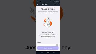 Time Farm Quiz Answer 9 Sep  When was the Proof of Stake consensus algorithm first introduced [upl. by Farwell592]
