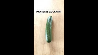 Panierte Zucchini Breaded zucchini [upl. by Elleb141]