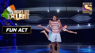 इस Comical Act को Enjoy करते हुए खिलखिला उठे Judges Indias Got Talent Season 6  Fun Act [upl. by Nosyt]