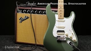 Fender American Professional Stratocaster Electric Guitar [upl. by Amikan]