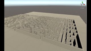 Easy maze generator using the unity terrain tool [upl. by Elliven]