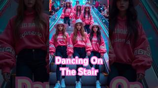 Just Dance On The Stairsdancing shortsvideo music [upl. by Dinnage]