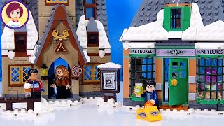 Lego Harry Potter Hogsmeade Village  Build amp Review [upl. by Ferna]