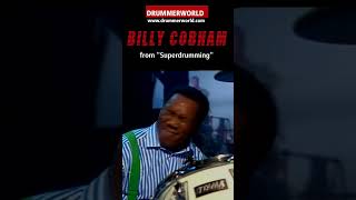 Billy Cobham Superdrumming SHORT billycobham nippynoya drummerworld [upl. by Akirre247]