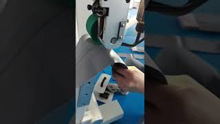 Hot air tapping on welding position to enhance the airtight of PVC inflatables [upl. by Swehttam249]