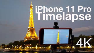 iPhone 11 pro  Timelapse  Hyperlapse  Tests finaux  4K [upl. by Lliw]