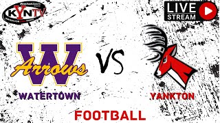 Watertown vs Yankton Football [upl. by Lettie]