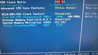 How to Overclock the Intel Core i52500K 33ghz to 43ghz [upl. by Iznek]