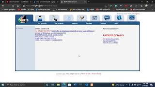 How to download grhis payslip and p9 form 2022 [upl. by Attelrahs]