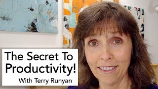 The Secret To Productivity amp Being Prolific With Your Art [upl. by Herrmann]