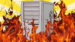 My Computer is on Fire And Giveaway [upl. by Rosol749]