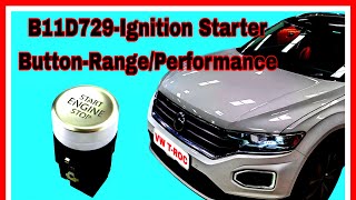 VW TROC Not starting  Ignition Starter ButtonRangePerformance VW TROC B11D729 [upl. by Wylma]