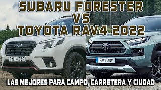 SUBARU FORESTER 2022 VS RAV4 2022 CUAL ES MEJOR EN MÉXICO [upl. by Aizirtap]