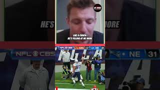 rookie Gronks FUNNY Tom Brady moment shorts nfl tombrady [upl. by Fugazy186]