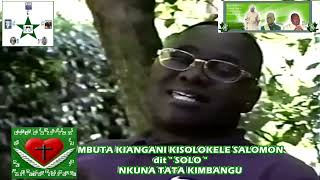 INTERVIEW NKUNA TATA KIMBANGU PAPA SALOMON KIANGANI KISOLOKELE dit GRAND BOULE [upl. by Enyaht]