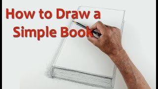 Start Drawing PART 7  Draw a Simple Book [upl. by Hsirrap]