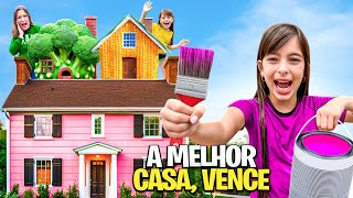 QUEM FIZER A MELHOR CASA DA SUA COR VENCE  DESAFIO [upl. by Aharon]