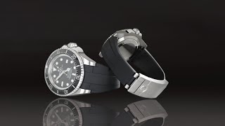 Rolex DeepSea on Rubber B [upl. by Ayna]