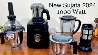 New 2024 Sujata 1000 Watt Mixer Grinder Sujata dynamix Sujata Supermix [upl. by Eessac]