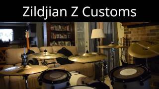 Zildjian A Customs VS Ks VS Z Customs Cymbals Test [upl. by Gnues]