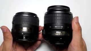 เปรียบเทียบ Nikon 1855mm VR ii กับ Nikon 1855mm VR [upl. by Scottie6]