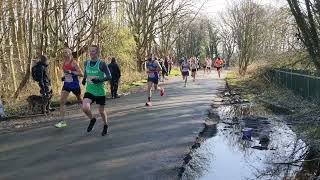 Trafford 10k 2024  60m from the finish  winner to 42mins [upl. by Aciretnahs160]