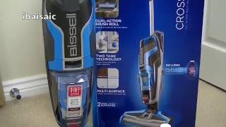 Bissell Crosswave Multi Surface Cleaner Unboxing amp First Look [upl. by Randolf]