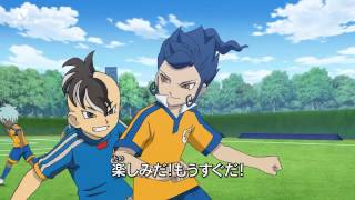 Inazuma Eleven Go Strikers 2013 Opening amp lyrics in description HD 720p [upl. by Alyehc734]