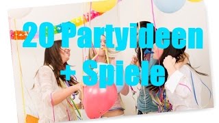 20 Partyideen  Spiele Sopl [upl. by Ellak90]