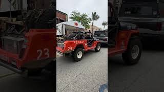 Badass 1969 Jeepster Commando arriving at Carburetors amp Coffee carspotting baja1000 jeep [upl. by Arjan]