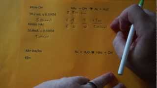 Titration Part 3 Weak Acid with a Strong Base [upl. by Scribner315]