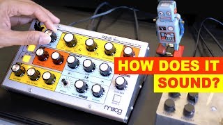 MOOG SIRIN  Demo and Sounds [upl. by Edveh]