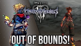 KINGDOM HEARTS III  Exploring Keyblade Graveyard Out of Bounds [upl. by Mixie]