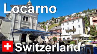 Locarno Switzerland Walking Tour HD 4K 60fps [upl. by Erdnaet]