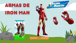 GANAMOS CON LAS ARMAS DE IRON MAN EN FORTNITE [upl. by Carolann]