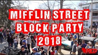 Wisconsin Red Mifflin Street Block Party 2018 2019 Hype [upl. by Colin]