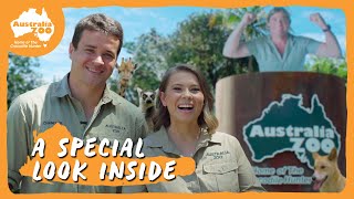 Tour Australia Zoo with Bindi and Chandler [upl. by Lucilia]