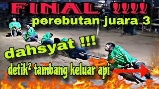 sijubah tqn 01 dandanggendis vs ombak segoro 01 kapasan  tarik tambang  pemuda ruwet [upl. by Fabri]