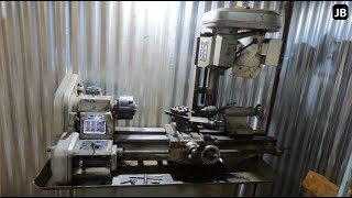 Emco Maximat  Standard lathe 60 year old Introduction and crank handle repair [upl. by Kassey]