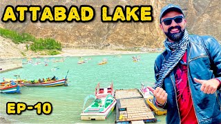 Land sliding Nay Jheel Bana Di  Attabad Lake  Attabad Lake history  Vlogging Ka Junoon  Motovlog [upl. by Andel]