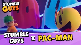 Stumble Guys x PACMAN Trailer [upl. by Odnuges]