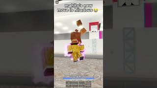 MAHITOS MOVES ARE HILARIOUS IN ROBLOX 💀💀🙏🙏 shorts jujutsukaisen jujutsushenanigans mahito [upl. by Blake475]