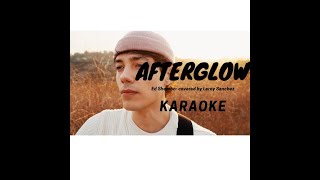 ED SHEERAN  Afterglow by Leroy Sanchez  KARAOKE [upl. by Cyrilla]