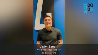 107° Congresso Nazionale SIOT  Il videomessaggio di Javier Zanetti [upl. by Ahseen563]