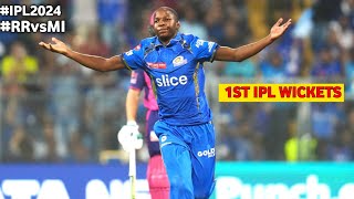 Kwena Maphaka 1st Wicket Today  kwena maphaka bowling today kwena maphaka bebut bowling highlights [upl. by Christine]