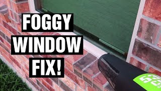 Foggy Double Pane Window Fix [upl. by Giustina159]