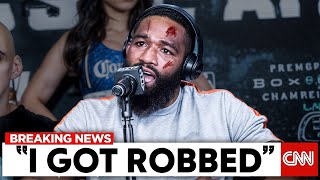 Adrien Broner SHOCKING STATEMENT After Blair Cobbs LOSS [upl. by Magnum]