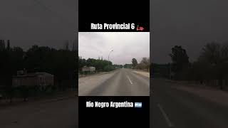 Ruta Provincial 6 Rio Negro Argentina 🇦🇷 travel viaje cultura [upl. by Bick]