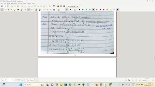 Successive Approximation Method for Volterra Integral Equation [upl. by Recor]