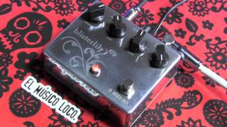 EL MUSICO LOCO Blisterlily charismatic overdrive guitar effects pedal demo [upl. by Eniruam]